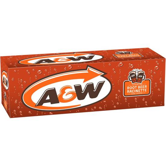 A&W Root Beer (12 ct, 355 ml)