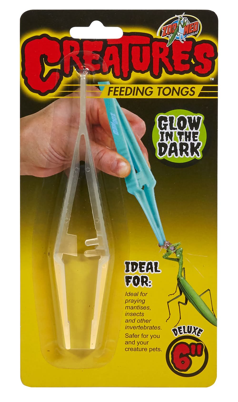 Zoo Med Creatures Feeding Tongs (Size: 6 In)