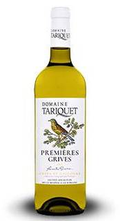 Côtes-de-Gascogne "Premières Grives" Domaine du Tariquet