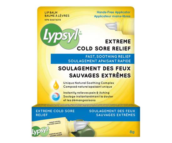 Lypsyl Extreme Cold Sore Relief Lip Balm (8 g)