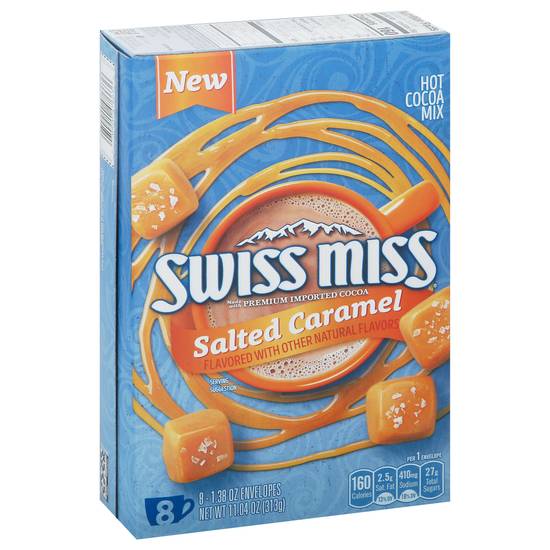 Swiss Miss Salted Caramel Hot Cocoa Mix (8 ct)