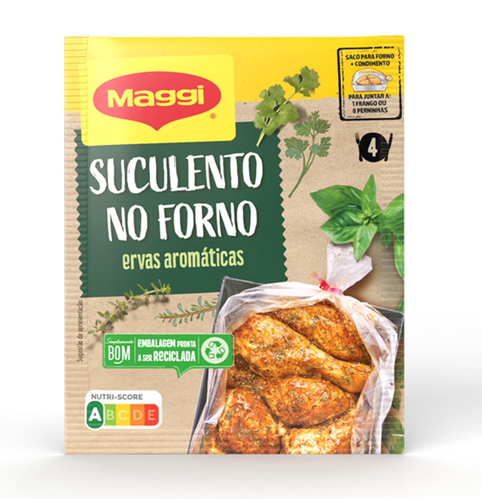 Maggi - Suculento no forno ervas, embalagem de 40g