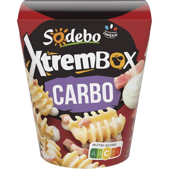 Sodebo - Xtrem box carbonara