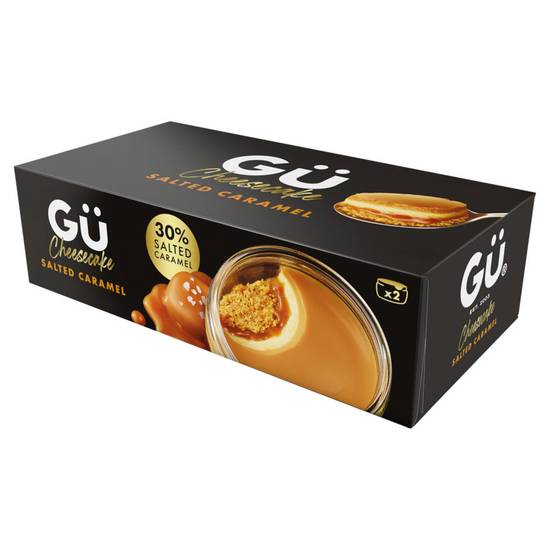 GU Salted Caramel Cheesecake Desserts 2X92G