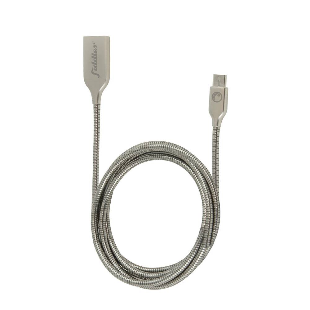 Fiddler cable metal usb 2.0 (1mt micro usb)