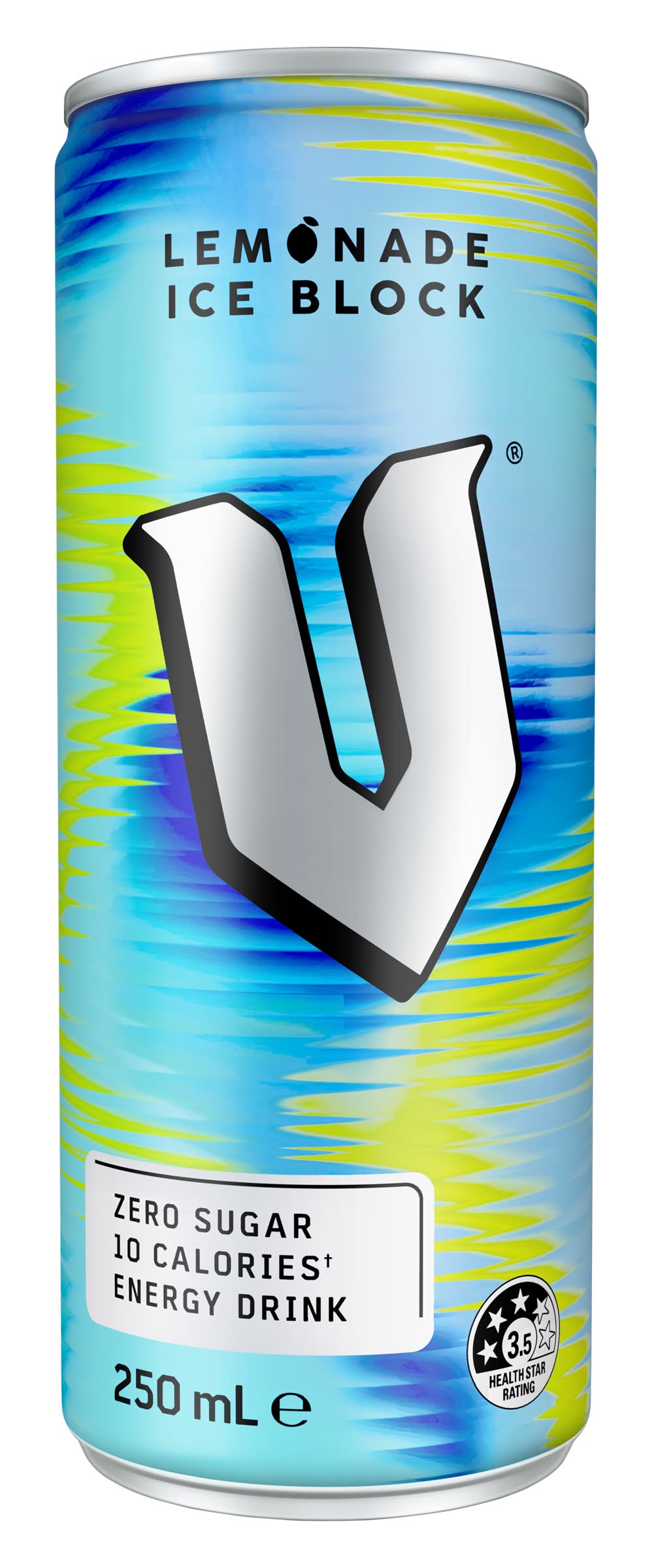 V Zero Sugar Energy Drink, Lemonade Ice Block (250mL)