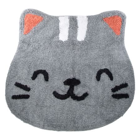 Trendy Shaped Rug 30in Kawaii Cat