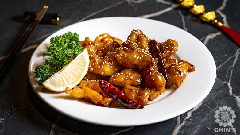 Spicy Honey & Sesame Shrimp