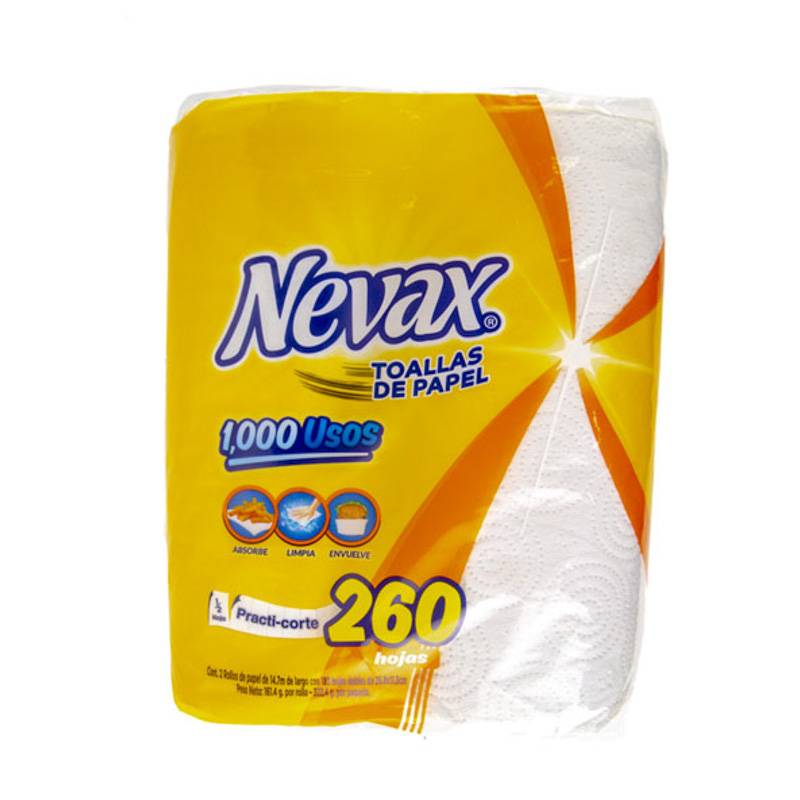 Nevax toalla de cocina 1000 usos (2 pack)