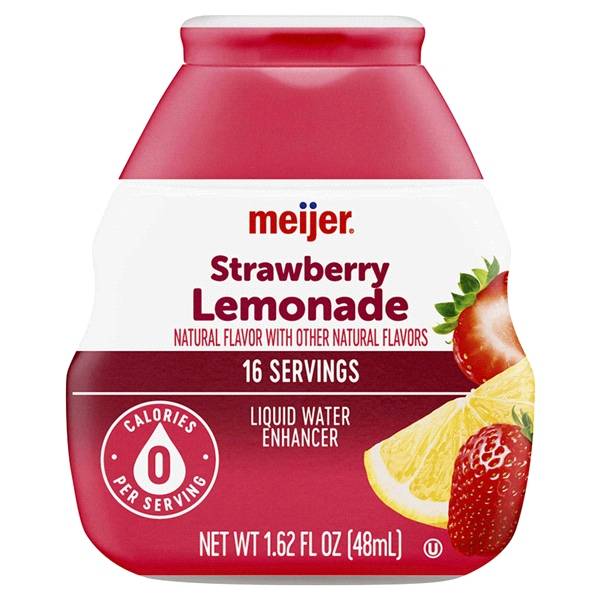Meijer Strawberry Lemonade Liquid Water Enhancer (1.62 fl oz)