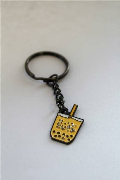 CUPP Keychain - Classic Milk Tea