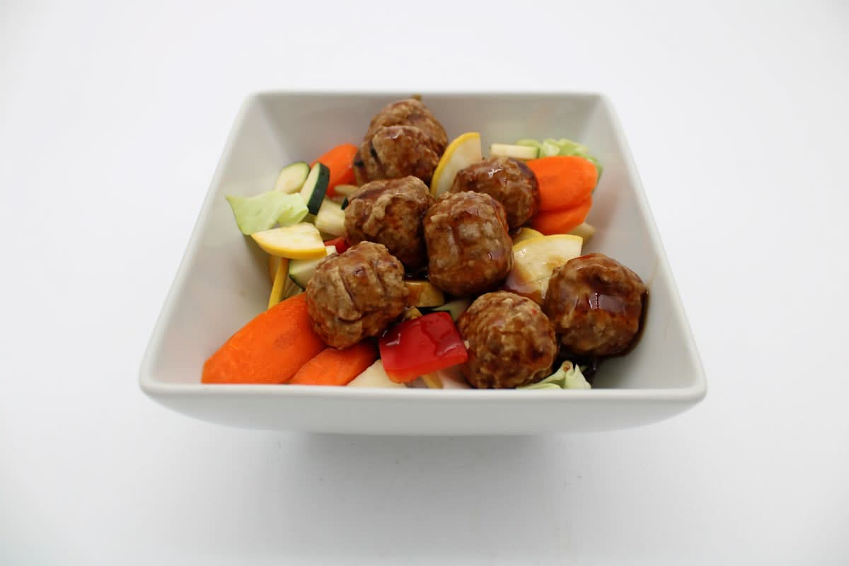 Teriyaki Meatball Bowl