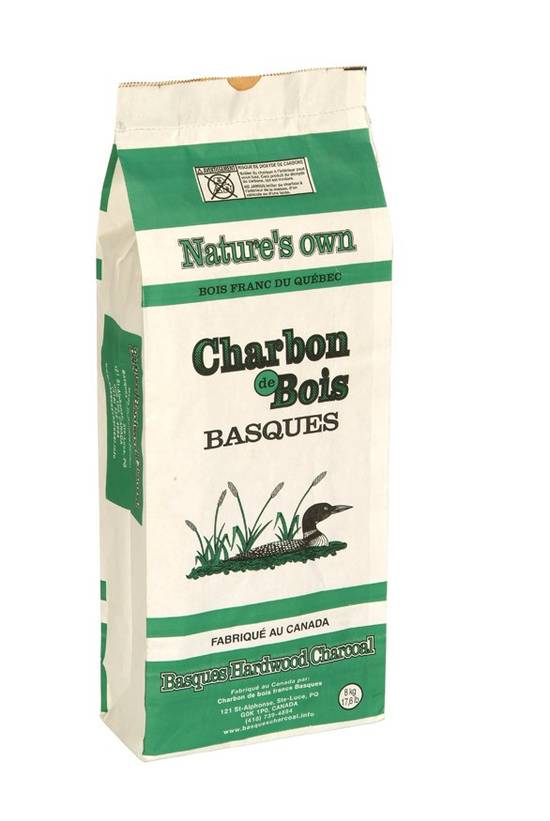 Basque · Hardwood charcoal - Charbon bois (8 kg - 8KG)