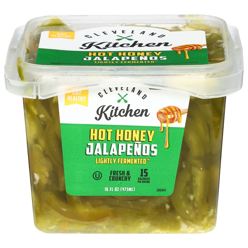 Cleveland Kitchen Hot Honey Jalapenos (16 fl oz)