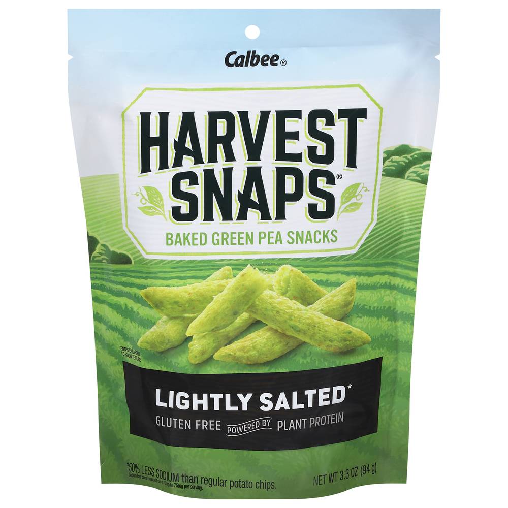 Harvest Snaps Lightly Salted Baked Green Pea Snack (3.3 oz)