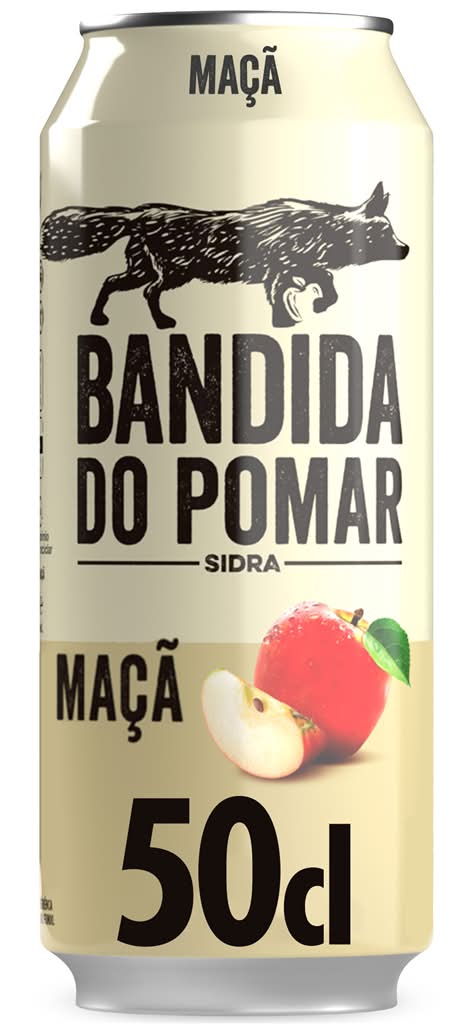 Bandida Do Pomar - Sidra maçã, lata de 500 ml