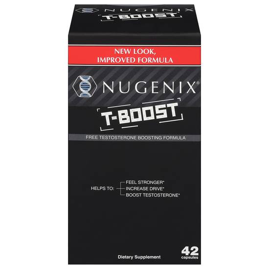 Nugenix T-Boost Capsules Dietary Supplement (42 ct)