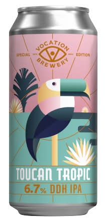 Vocation Toucan Tropic, Special Edition Ddh Ipa Beer (440ml)