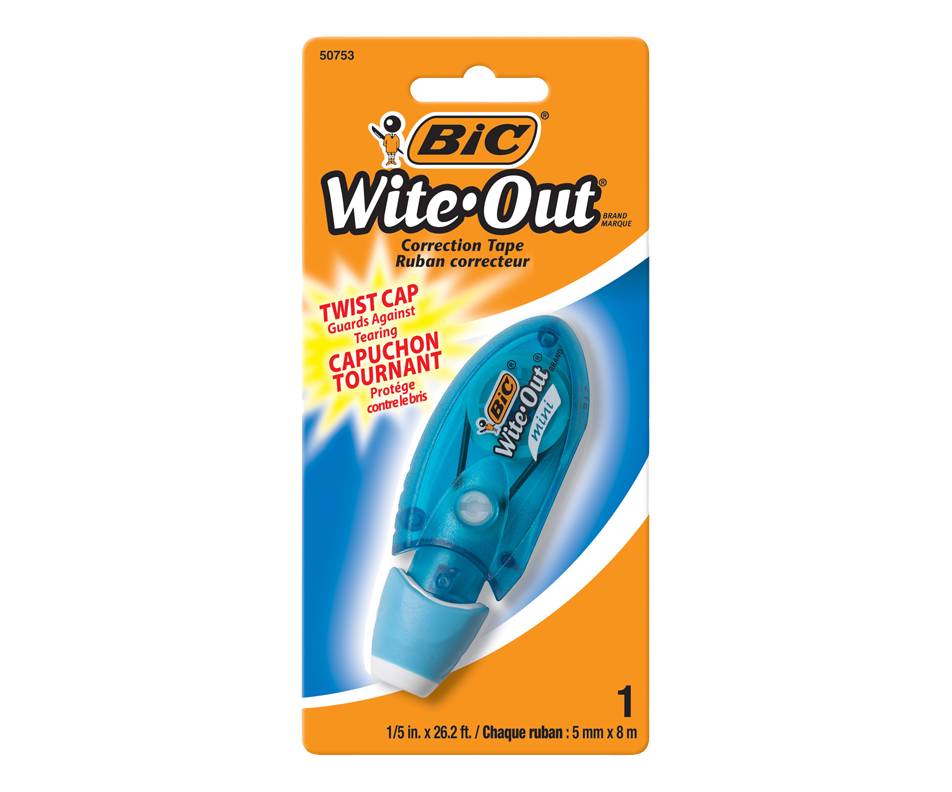 Bic wite-out ruban correcteur (1 unité) - wite-out correction tape (1 unit)