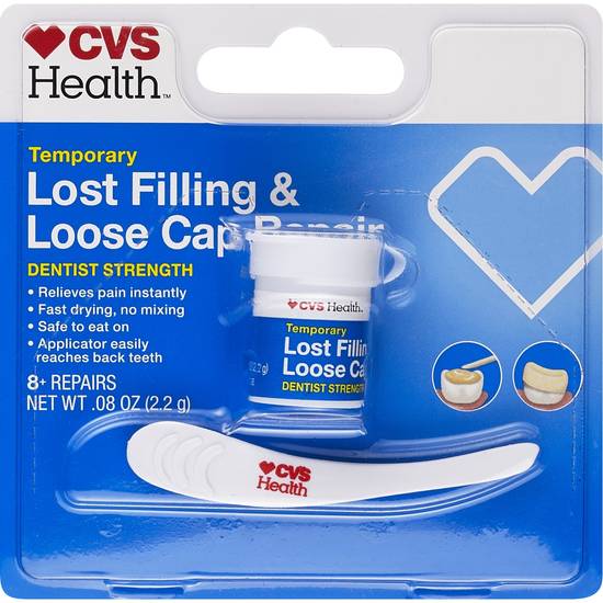 CVS Health Temporary Lost Filling & Loose Cap Repair, Dentist Strength