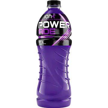 Powerade bebida para deportistas sabor uva (botella 1 l)