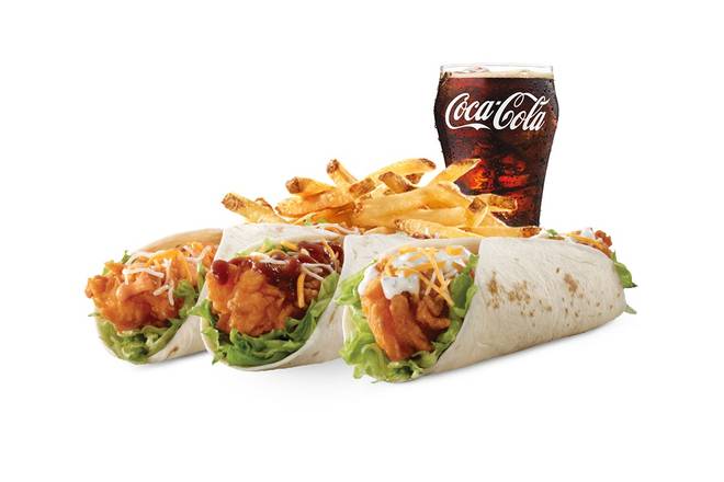 2 Chicken Tender Wrap Combo