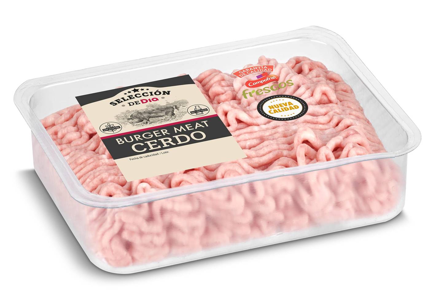 Preparado De Carne Picada De Cerdo Selección De Dia Bandeja 500 G