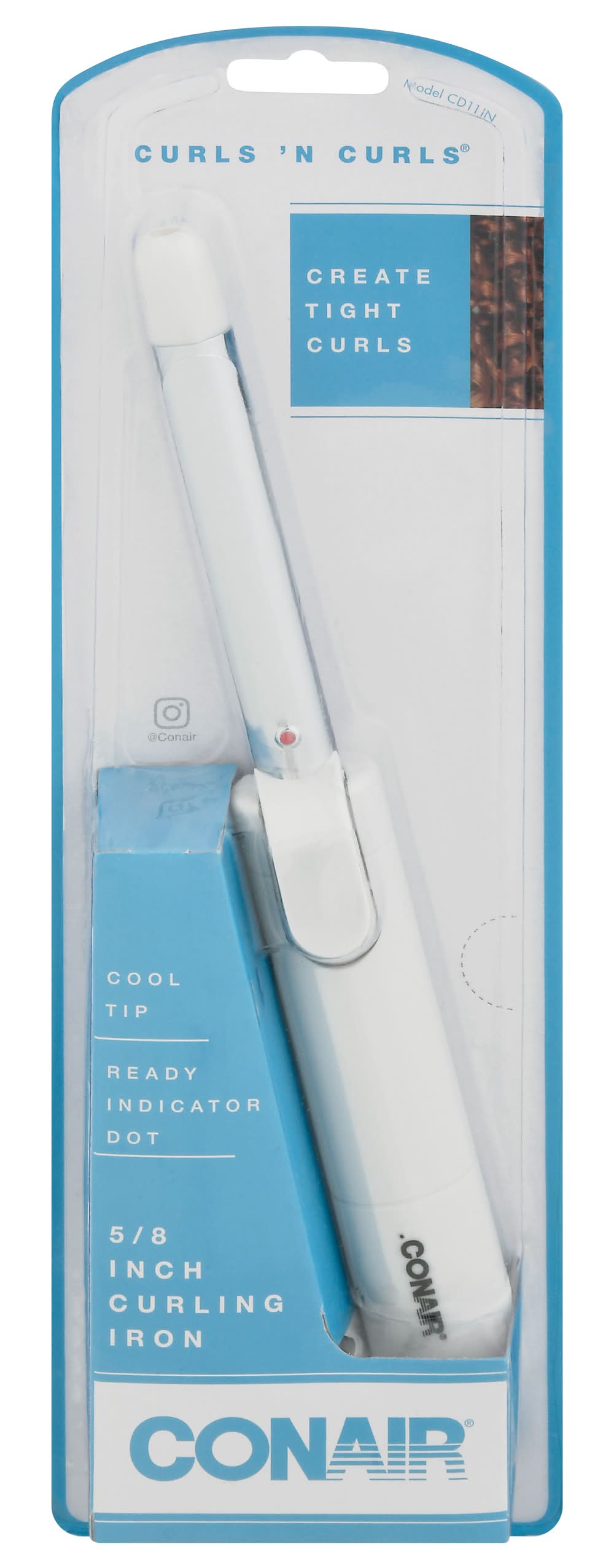 Conair Curling Iron, 5/8 In (8 oz)