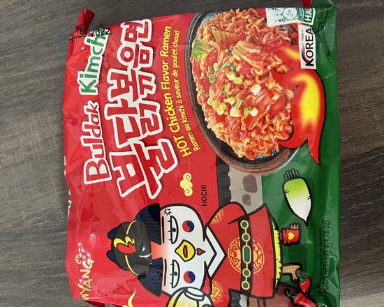 Korea hot chicken Ramen Noodles(Kimchi)