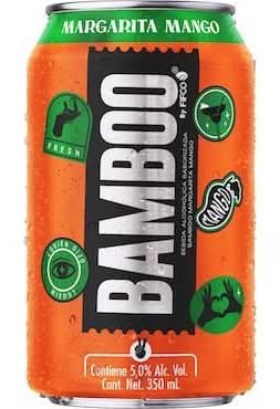 Cóctel Bamboo Margarita Mango 350Ml