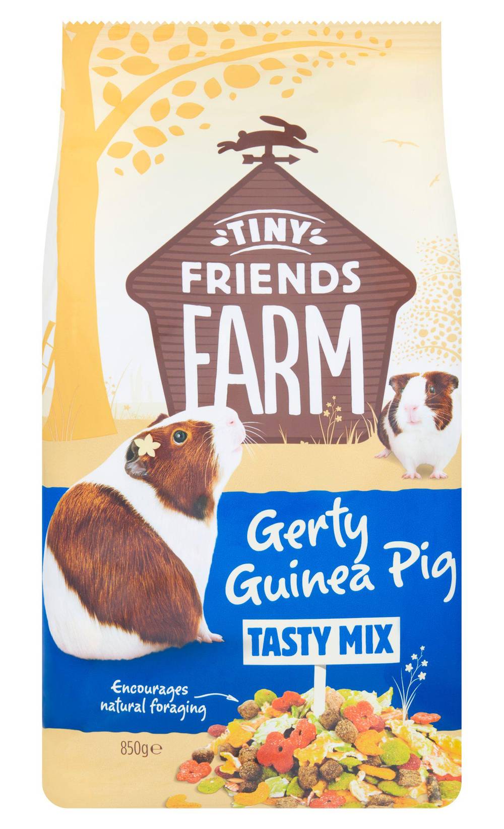 Tiny Friends Farm Gerty Guinea Pig Tasty Mix (850g)