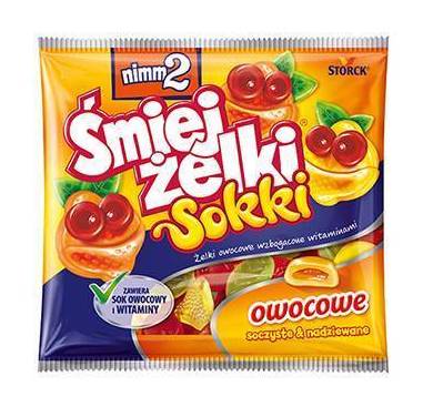 Nimm2 Śmiejżelki Sokki (90 g)