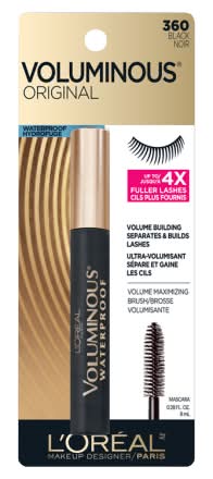 L'Oréal 360 Black Voluminous Waterproof Mascara (0.28 fl oz)