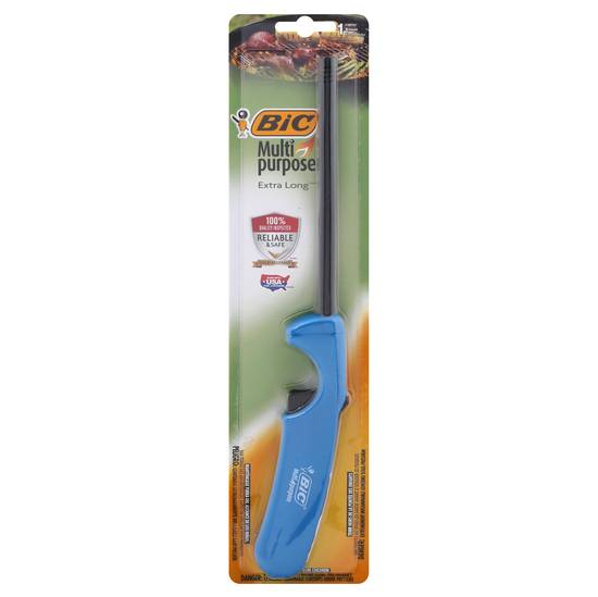 Bic 100% Quality Inspected Reliable & Safe Multi-Purpose Extra Long Lighter