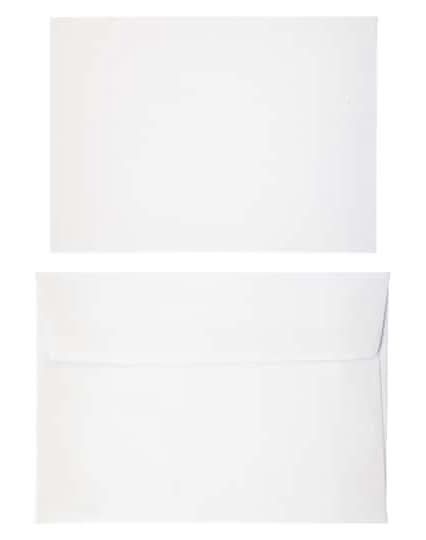 Recollections White Cards & Envelopes, 2.5" X 3.5", White (20 ct)