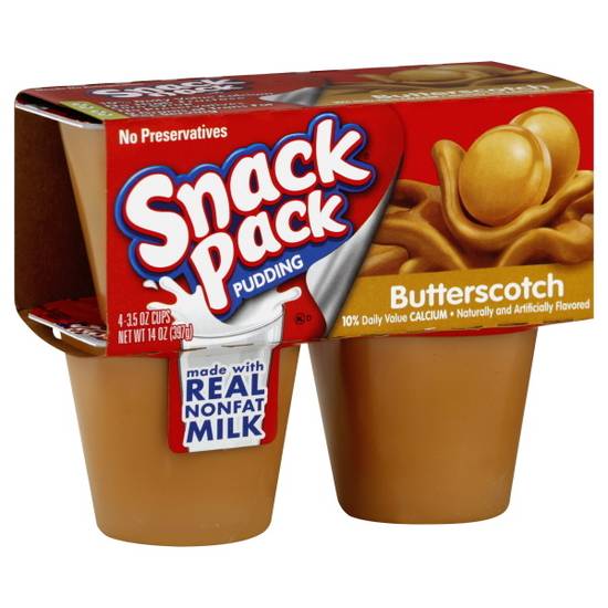 Snack pack Hunt's Pudding (butterscotch)