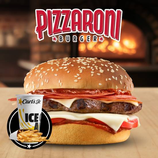 Combo Pizzaroni Single Burger