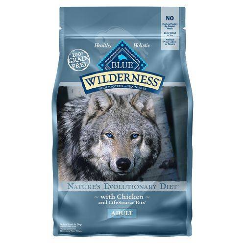Blue Buffalo Blue Wilderness Adult Dog Food with Chicken - 72.0 oz
