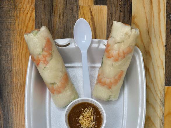 3. Shrimp & Chicken Spring Rolls (2 pcs)
