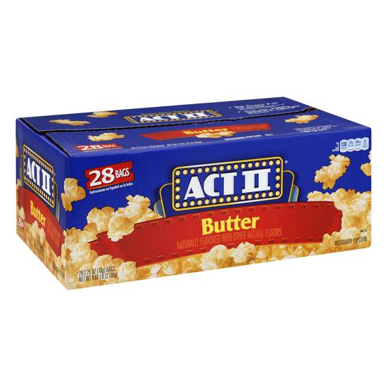 Act Ii Microwave Butter Popcorn (28 ct)