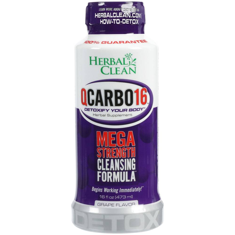 Herbal Clean Qcarbo16 Detoxify Your Body Herbal Supplement