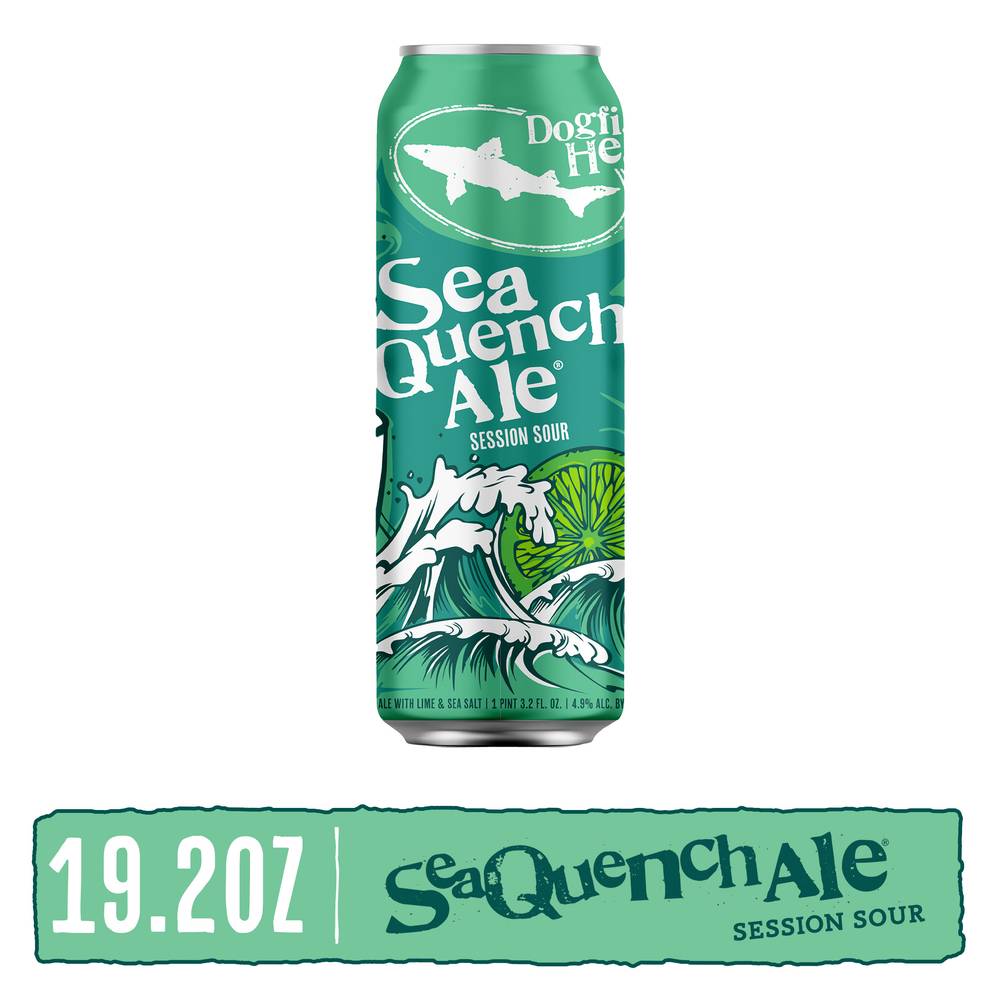Dogfish Head Sea Quench Domestic Sour Ale Beer (19.2 fl oz)
