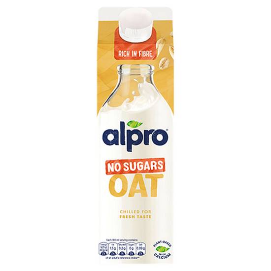 Alpro Oat Milk No Sugars Chilled Drink  1L