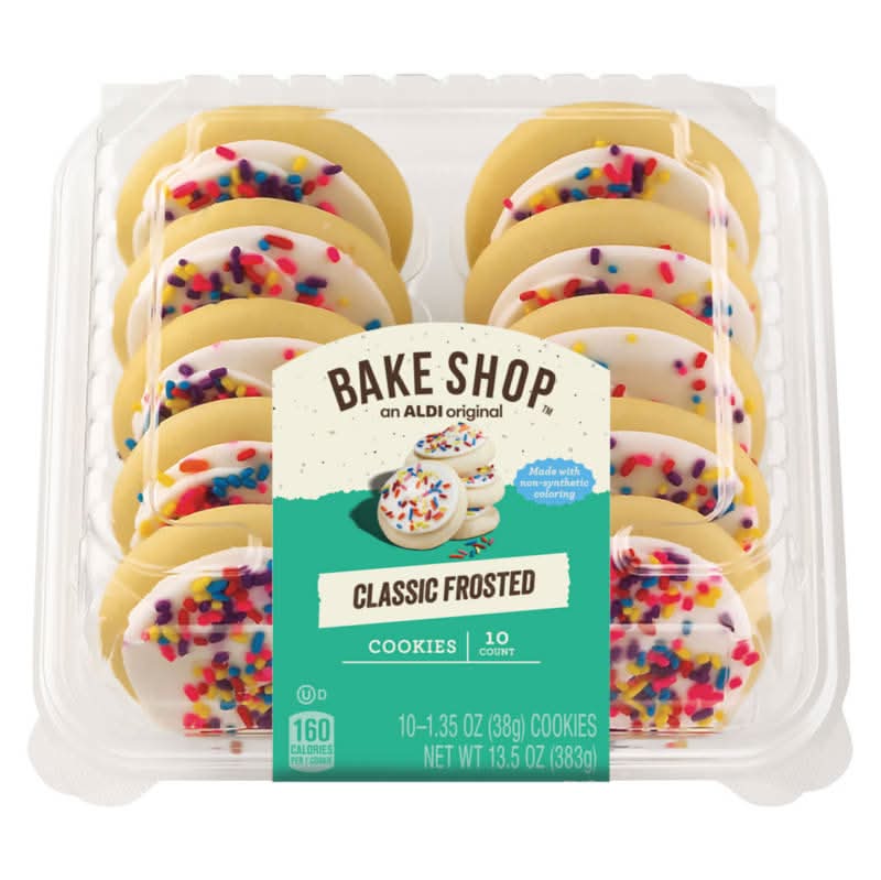 Bake Shop Frosted Sugar Cookies (10 x 1.35 oz)
