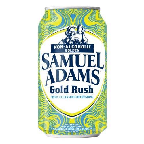 Samuel Adams Gold Rush Non-Alcoholic Golden Beer (6 ct, 12 oz)