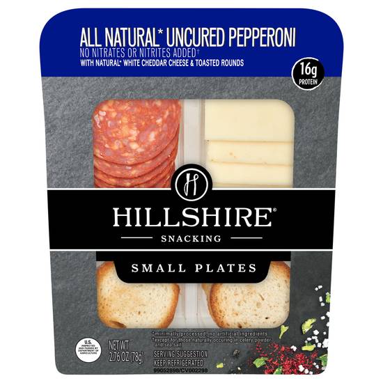 Hillshire Uncured Pepperoni & Cheddar Snack Plate