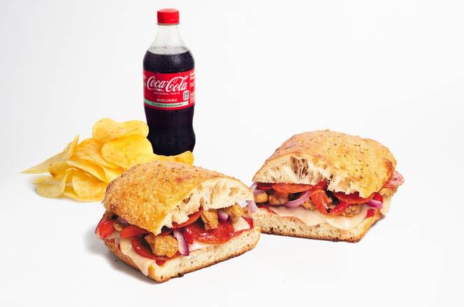 Sausage & Pepperoni Sandwich Combo