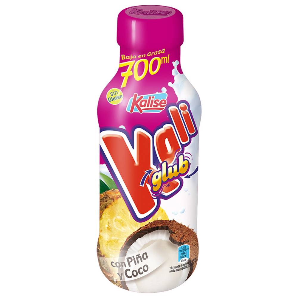 Yogur Líquido Kaliglub Coco Piña 700Ml