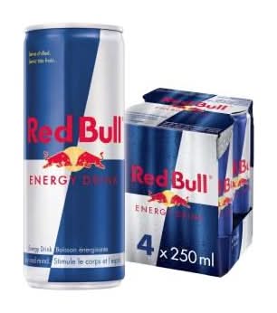 2 for $20.09 / Red Bull Energy Drink (4 x 250 ml)