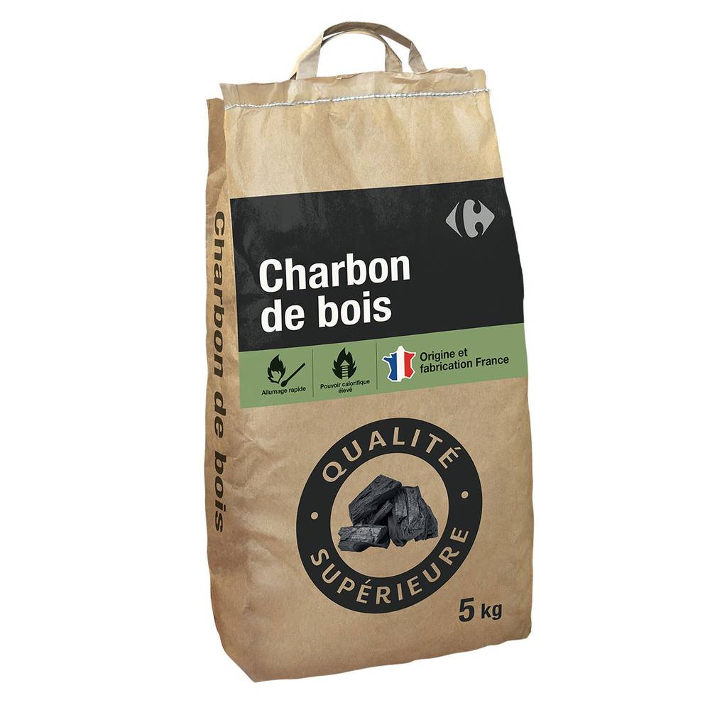 Carrefour - Charbon de bois qualité supérieure